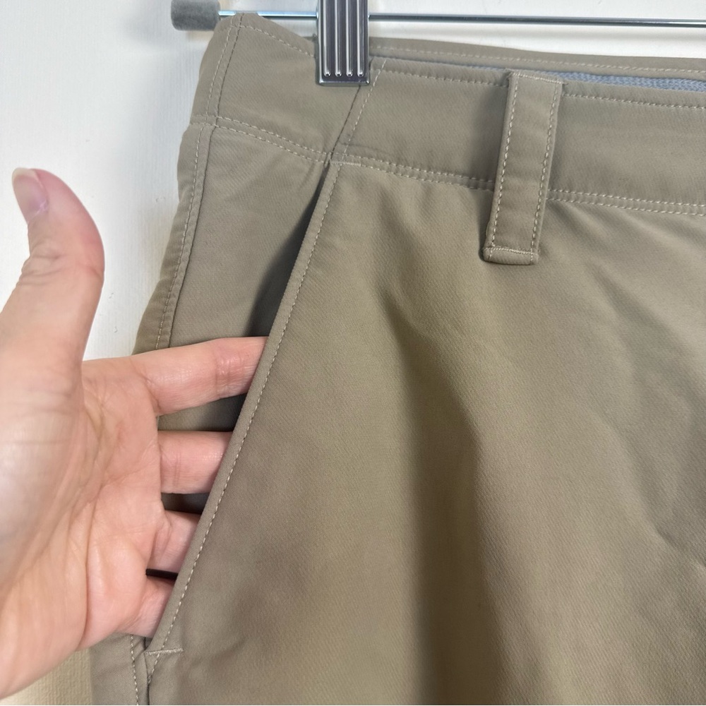 Under Armour Mens Khaki Chinos Golf Pants Active 32x34 Relax Fit Casual Gorpcore - Picture 6 of 15